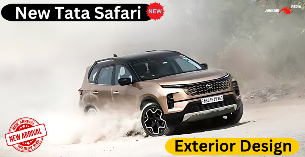 New Tata Safari Exterior Design