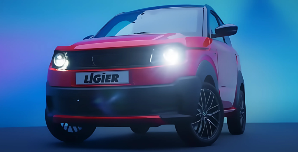 Ligier Mini EV डिजाइन 